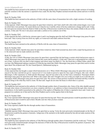 Islam - Saheeh Muslim Hadith