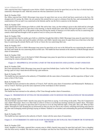 Islam - Saheeh Muslim Hadith