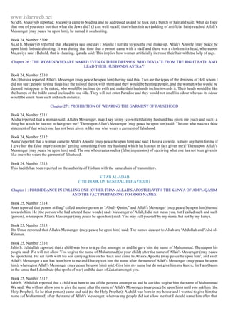 Islam - Saheeh Muslim Hadith