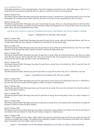 Islam - Saheeh Muslim Hadith