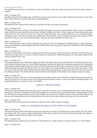 Islam - Saheeh Muslim Hadith