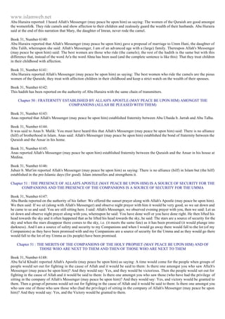 Islam - Saheeh Muslim Hadith