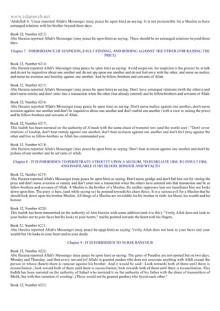 Islam - Saheeh Muslim Hadith