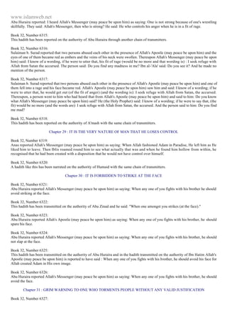 Islam - Saheeh Muslim Hadith