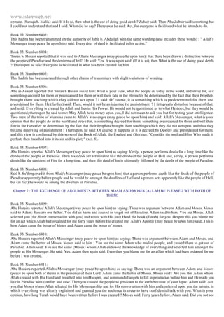 Islam - Saheeh Muslim Hadith