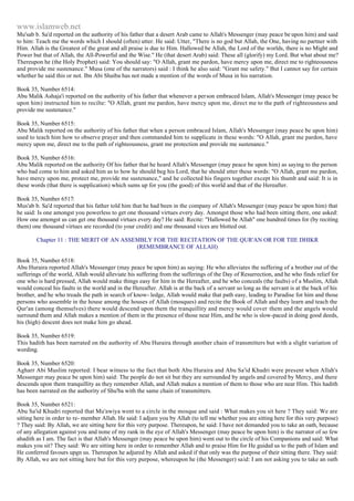 Islam - Saheeh Muslim Hadith