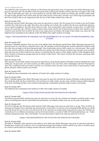 Islam - Saheeh Muslim Hadith