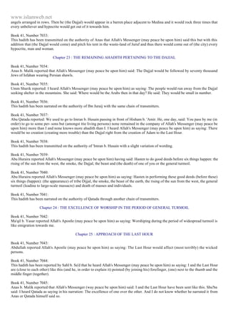 Islam - Saheeh Muslim Hadith