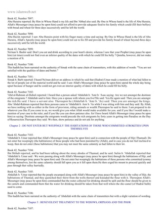 Islam - Saheeh Muslim Hadith