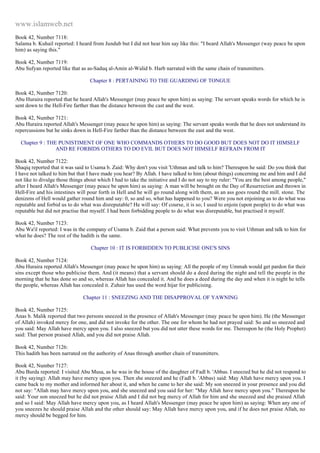 Islam - Saheeh Muslim Hadith