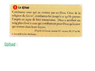 Djihad :
 