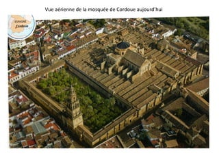 Vue aérienne de la mosquée de Cordoue aujourd’hui
 