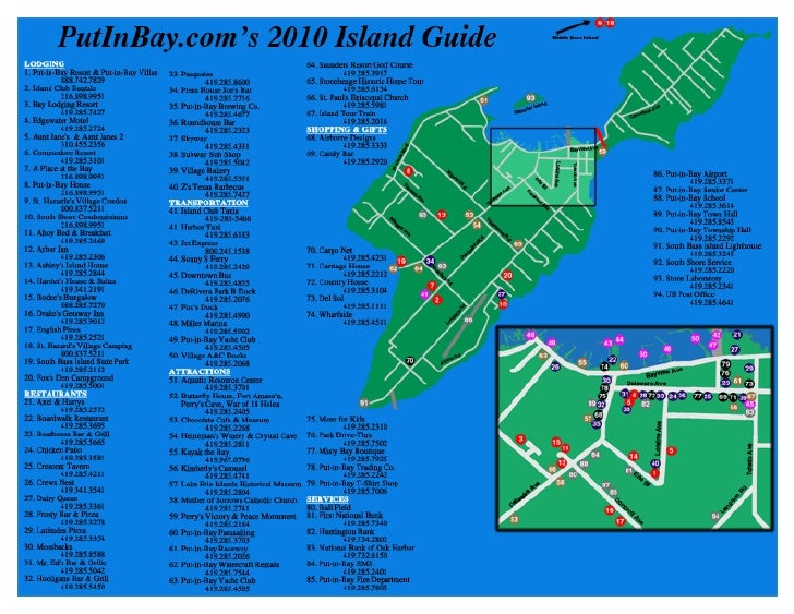 PutinBay Island Guide