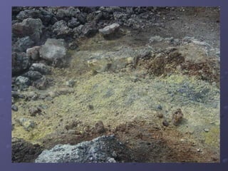 Depósitos de azufreDepósitos de azufre
 