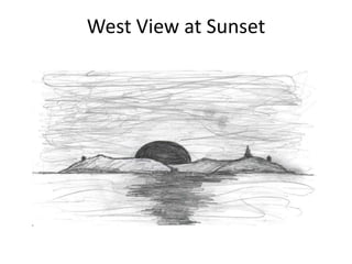 West View at Sunset