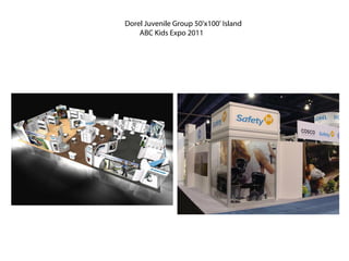 Dorel Juvenile Group 50'x100' Island
    ABC Kids Expo 2011
 