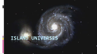 ISLAND UNIVERSES
 
