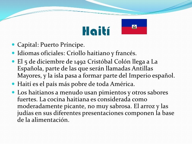 Islas del caribe