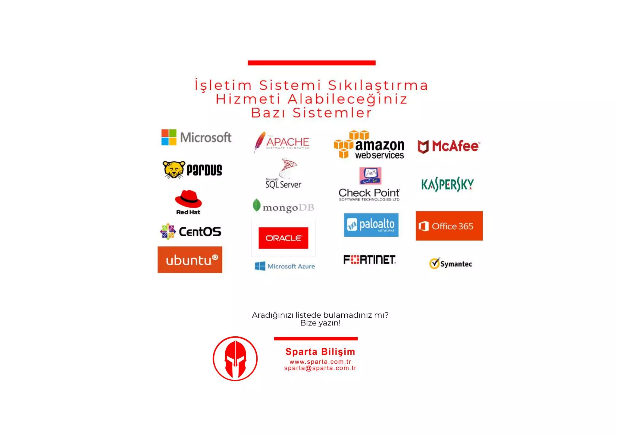 Windows işletim sistemi sıkılaştırma