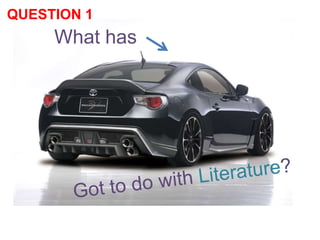 Literature in English Teaching Syllabus 2013,
CPDD MOE
 