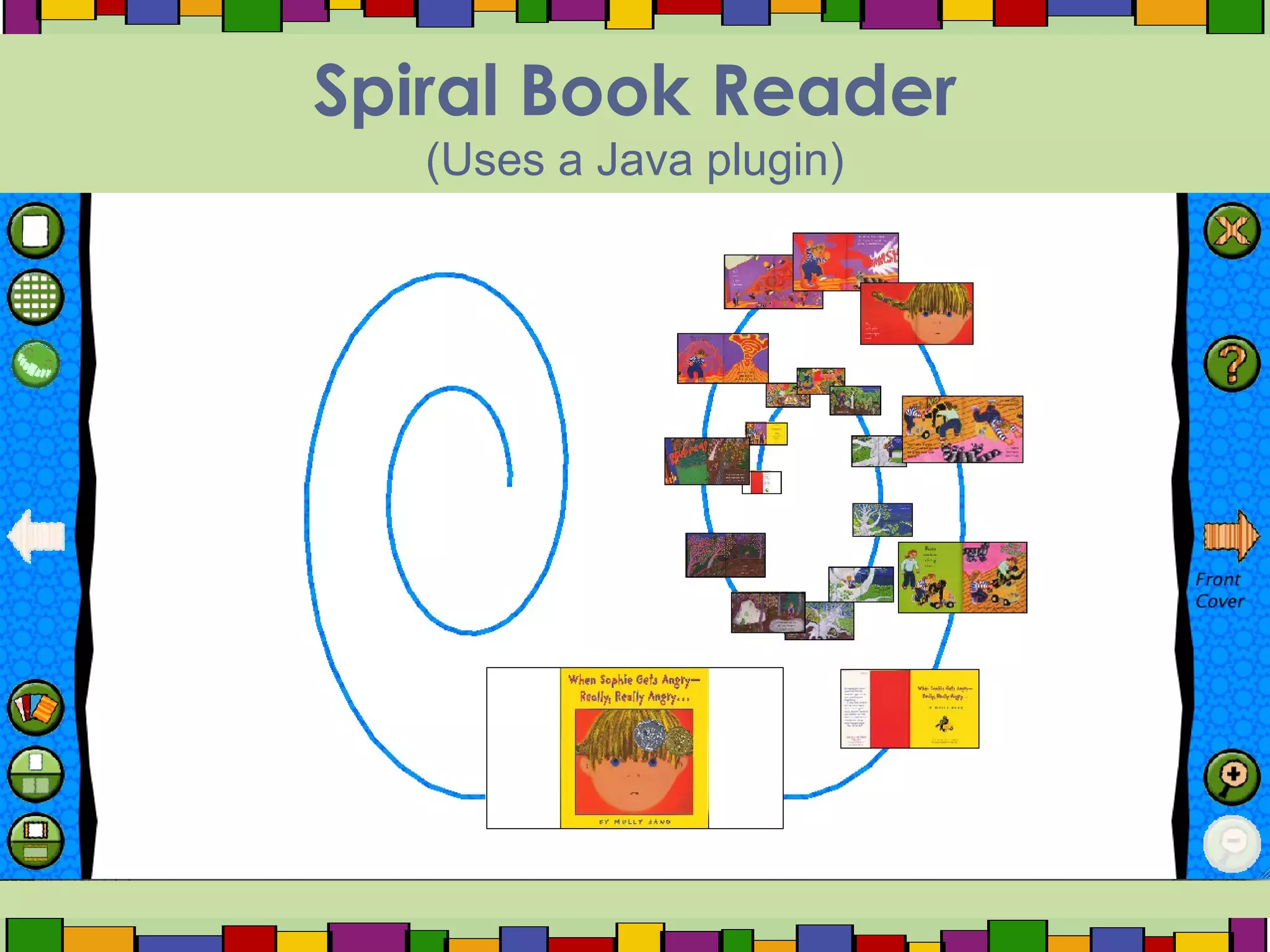 Spiral Book Reader
(Uses a Java plugin)
 
