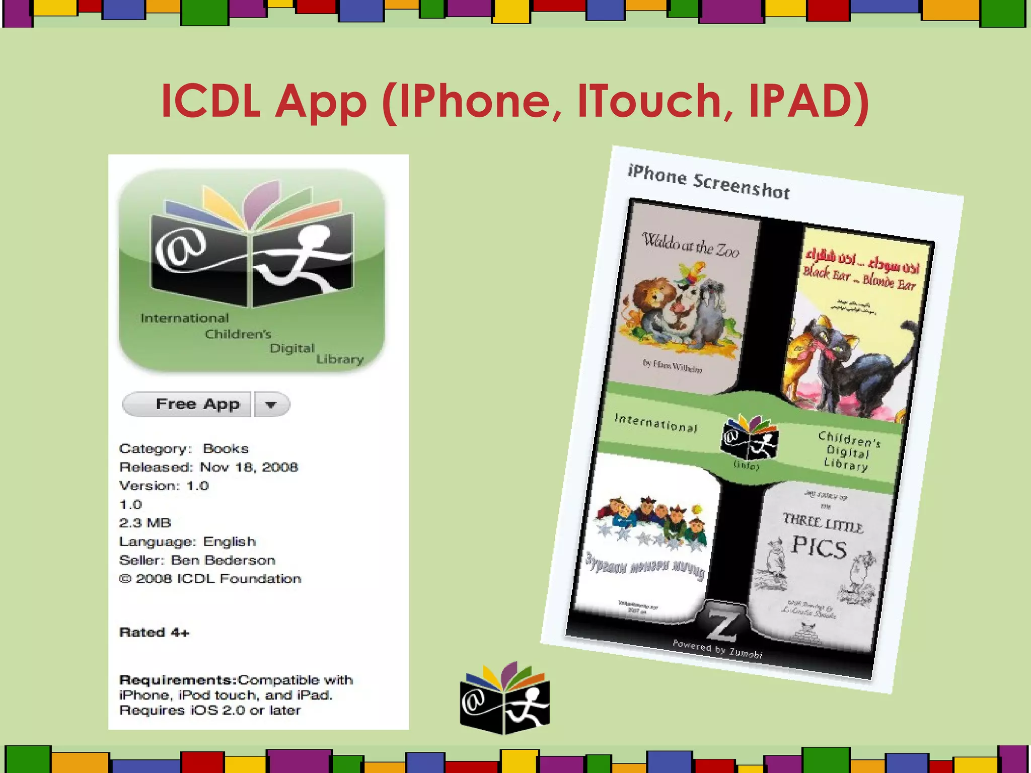 ICDL App (IPhone, ITouch, IPAD)
 