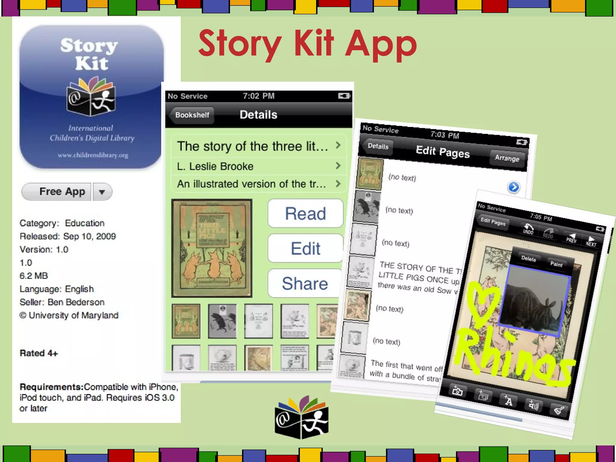 Story Kit App
 