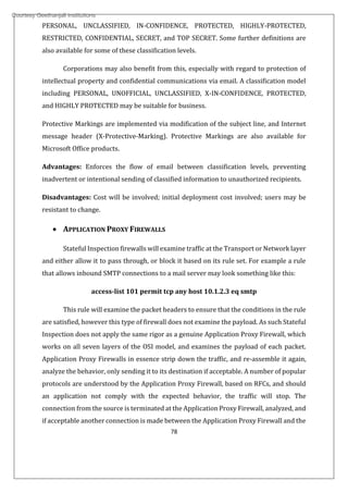 Unclassifed Header Information Security Management | PDF