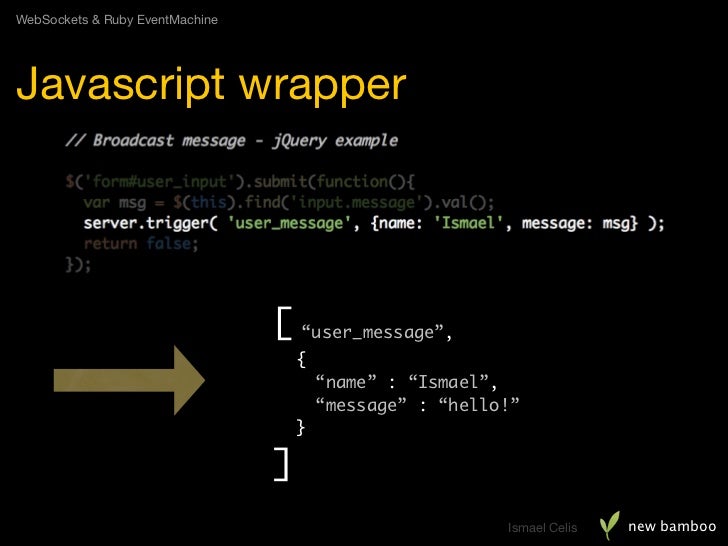 sockets and Ruby EventMachine