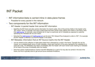 Next Gen Monitoring with INT | PDF