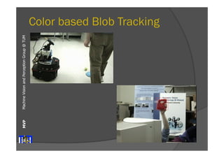 Machine Vision and Perception MVP Group @ TUM 
Color based Blob Tracking 
 