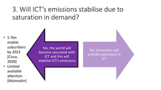 The climate impact of ICT: A review of estimates, trends and regulations (ISMB SST02 invited talk)