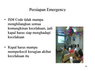 Ism code reminder lesson