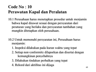 Ism code reminder lesson