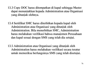 Ism code reminder lesson