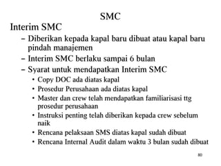 Ism code reminder lesson