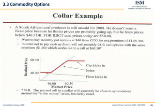 Levent Yilmaz I Summer 2019 I ISM 2019 140
3.3 Commodity Options
Constellation Energy, 2008
 