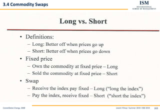 Levent Yilmaz I Summer 2019 I ISM 2019 163
3.4 Commodity Swaps
Constellation Energy, 2008
 