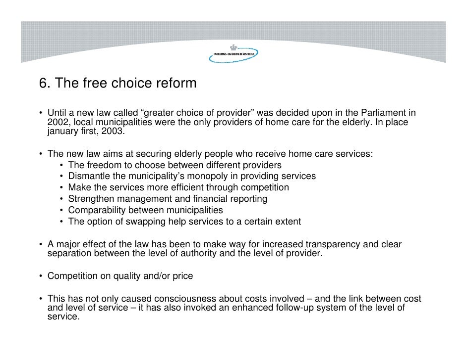 freedom of choice freedom of choice