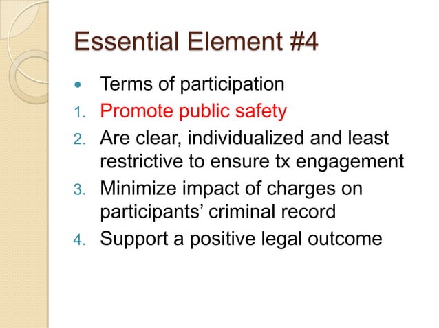 Beyond Sanctions Incentives In Mental Health Court PPT