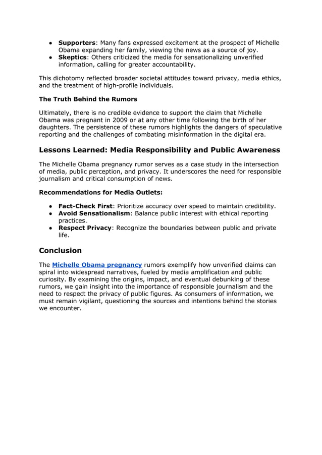 Is Michelle Obama Pregnant_ Unpacking the Truth Behind the Rumors.docx