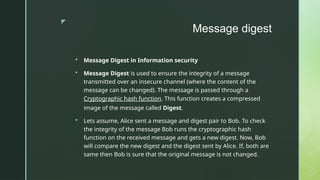 Information Security second module notes | PPTX