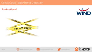 Greek Case: Topic/Trend Detection
Τrends not found!

14/29

www.ismood.com

info@ismood.com

ismoodcom

 