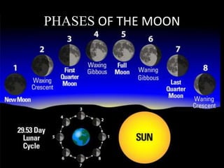 PHASES OF THE MOON
 