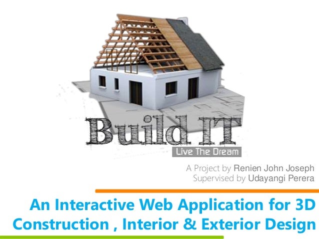 Build IT An Interactive Web Application for 3D Build IT An Interactive Web Application for 3D