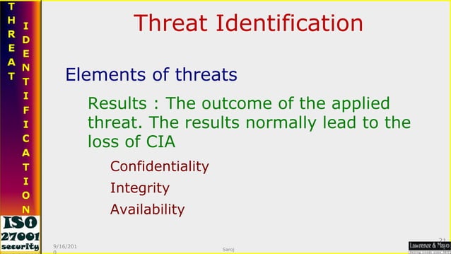 Isms awareness training | PPT