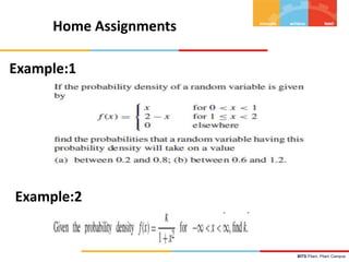 BITS Pilani, Pilani Campus
Home Assignments
Example:1
Example:2
 
