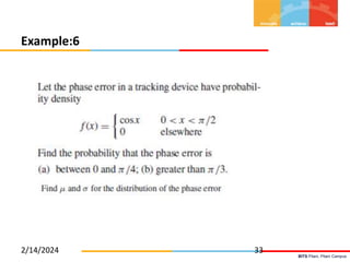 BITS Pilani, Pilani Campus
2/14/2024 33
Example:6
 