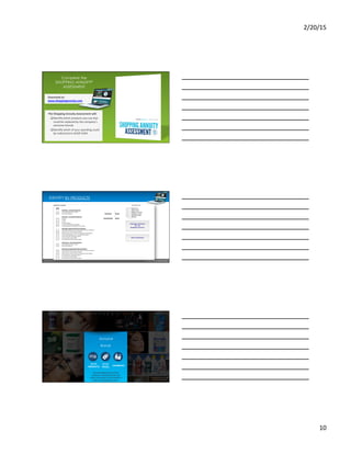 2/20/15	
  
10	
  
Complete the
SHOPPING ANNUITY®
ASSESSMENT
Download	
  at:	
  	
  
www.shoppingannuity.com	
  	
  
	
  
The	
  Shopping	
  Annuity	
  Assessment	
  will:	
  
q Iden6fy	
  which	
  products	
  you	
  use	
  that	
  
could	
  be	
  replaced	
  by	
  the	
  company’s	
  
exclusive	
  brands	
  
q Iden6fy	
  which	
  of	
  your	
  spending	
  could	
  
be	
  redirected	
  to	
  SHOP.COM	
  
	
  
	
  	
  	
  
IDENTIFY BV PRODUCTS
Exclusive
Start	
  idenBfying	
  which	
  of	
  the	
  
company’s	
  exclusive	
  brands	
  you	
  
could	
  use	
  instead	
  of	
  other	
  brands	
  to	
  
fund	
  your	
  Shopping	
  Annuity®.	
  
Brands
BETTER	
  
PRODUCTS	
  
BETTER	
  
PRICES	
  
CASHBACK!	
  
 
