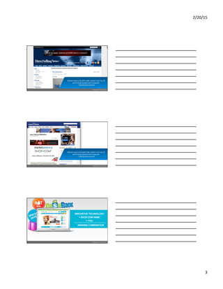 2/20/15	
  
3	
  
Market	
  America	
  &	
  SHOP.COM	
  ranked	
  in	
  the	
  Top	
  50	
  
performing	
  privately	
  held	
  companies	
  	
  
-­‐	
  Triad	
  Business	
  Journal	
  
Market	
  America	
  &	
  SHOP.COM	
  ranked	
  in	
  the	
  Top	
  50	
  
performing	
  privately	
  held	
  companies	
  	
  
-­‐	
  Triad	
  Business	
  Journal	
  
 